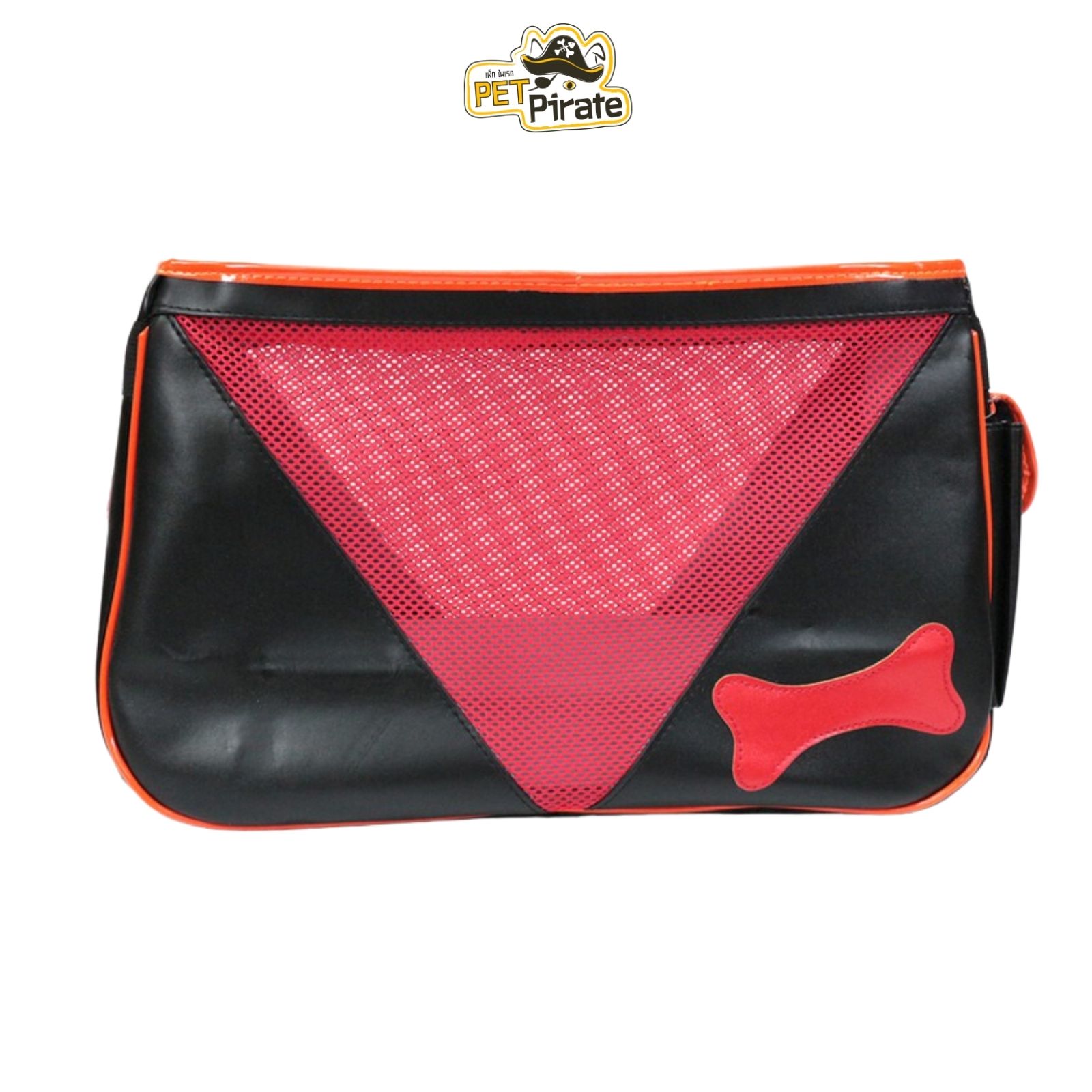 กระเป๋าใส่หมาแมว PU+ตาข่าย นิ่มแต่ทน โปร่งสบาย ทรงไม่ยุบ ขนาดเล็ก กระเป๋าใส่น้องหมา กระเป๋าใส่น้องแมว